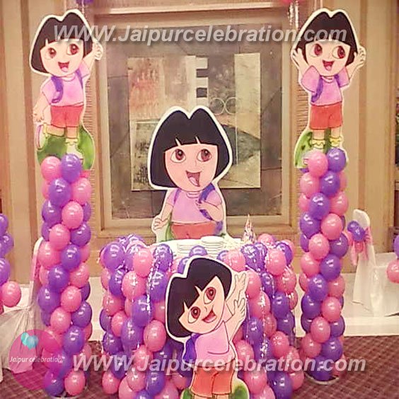 Gold Plus Package birthday decoration in Jaipur