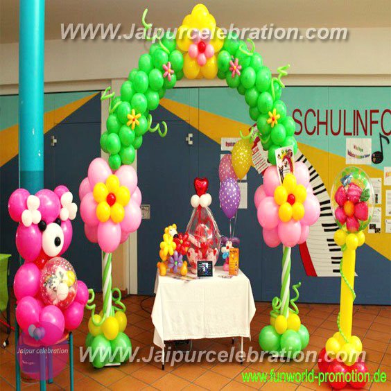 Gold Plus Package birthday decoration in Jaipur