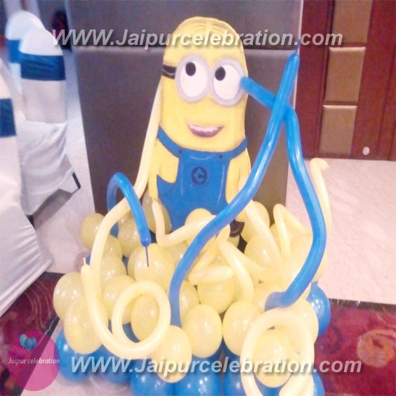 Gold Package birthday decoration in Jaipur