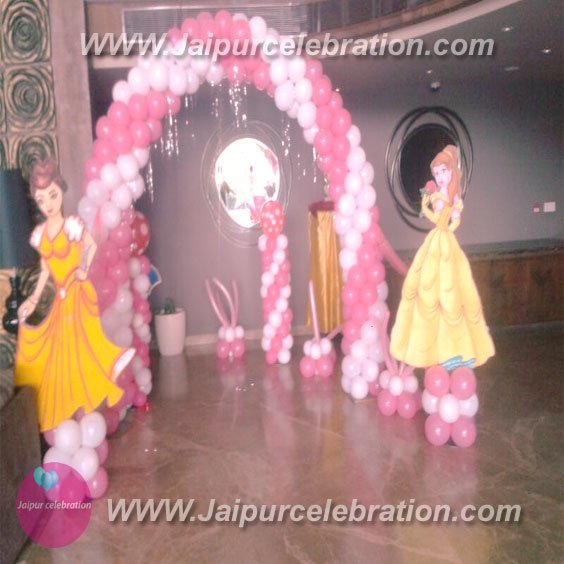 Gold Package birthday decoration in Jaipur