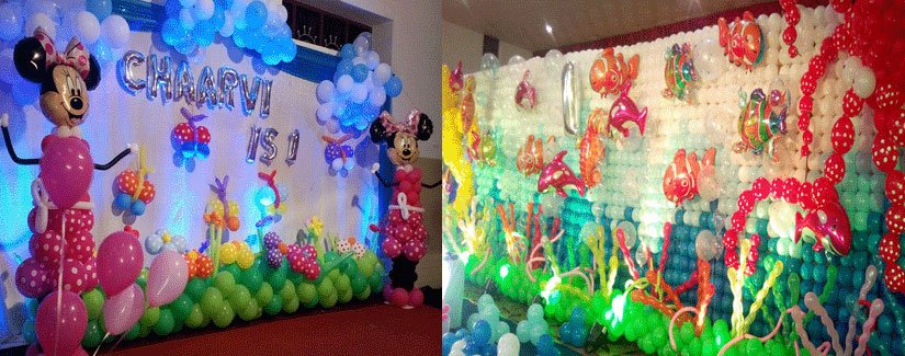 1st Birthday Boy birthday party decoration in Jaipur