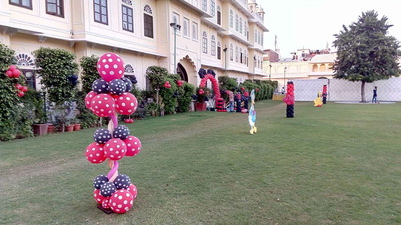 Balloon decoration ideas for a kids birthday party