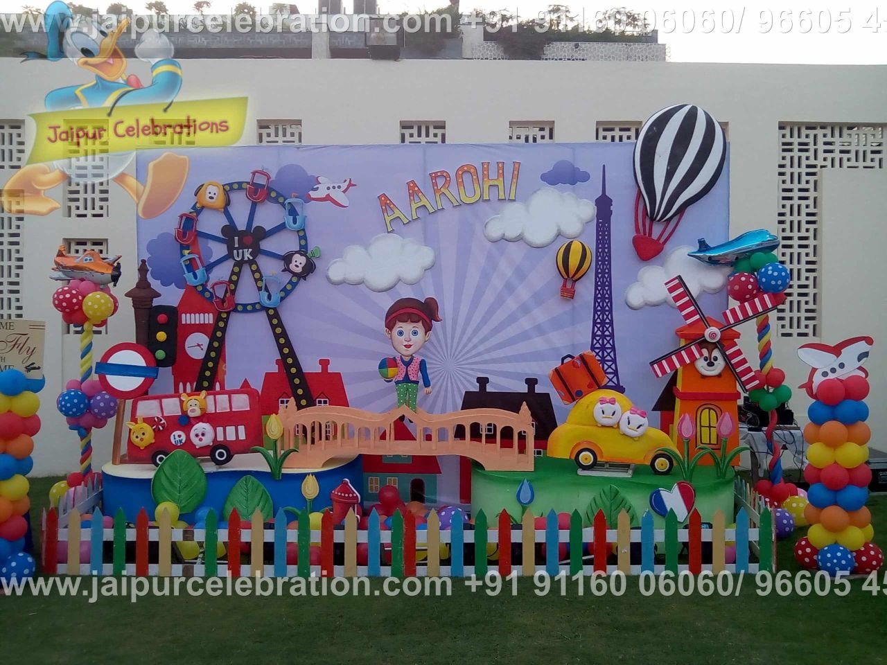 Cake Table – birthday decoration in Jaipur