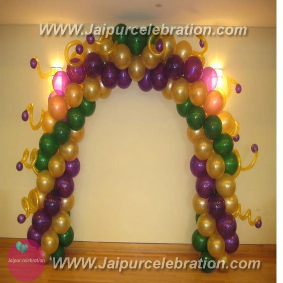 BALLON ENTRANCE DECOR IN JAIPUR