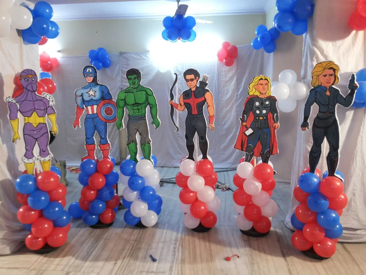 Super Heroes birthday decoration in Jaipur