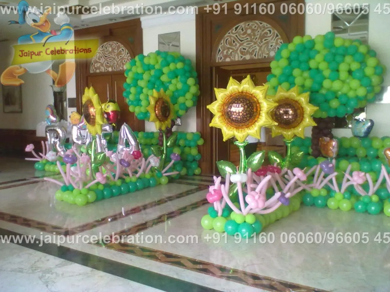 Entrance – birthday decoration in Jaipur