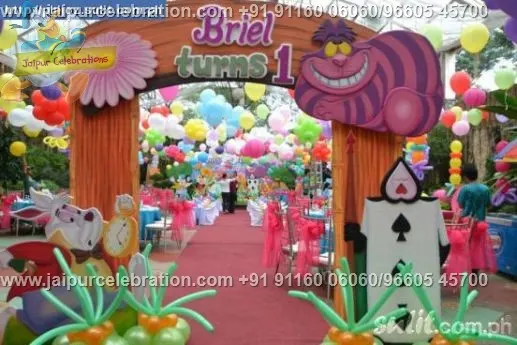 Entrance – birthday decoration in Jaipur