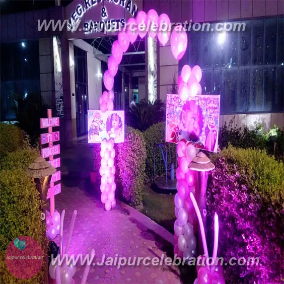 Princess birthday decoration in Jaipur