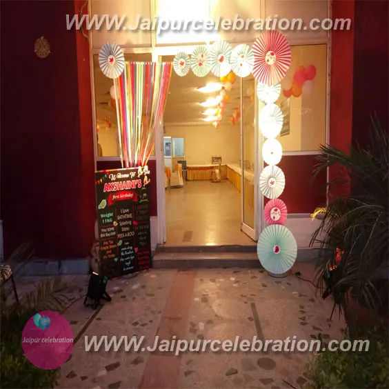 Bird birthday decoration in Jaipur