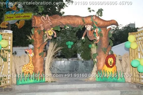 Entrance – birthday decoration in Jaipur