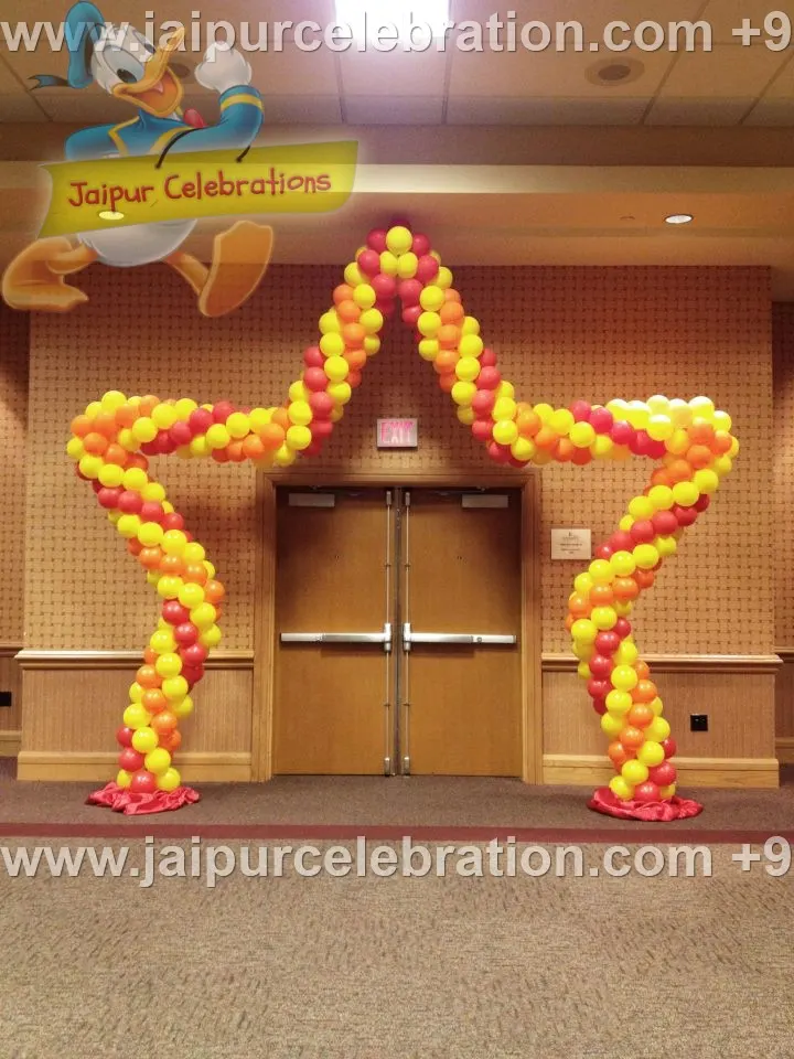 Entrance – birthday decoration in Jaipur