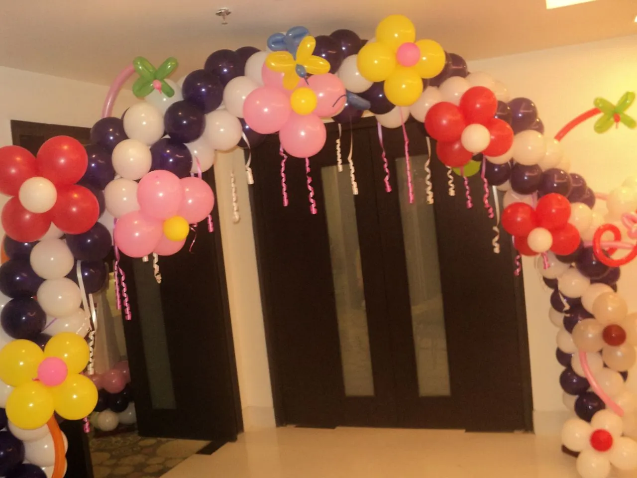 Flower birthday decoration in Jaipur