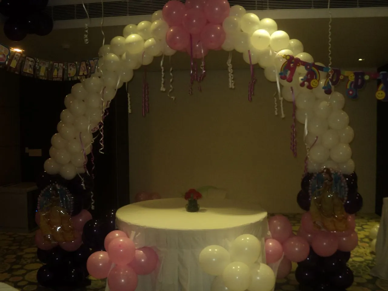 Flower birthday decoration in Jaipur