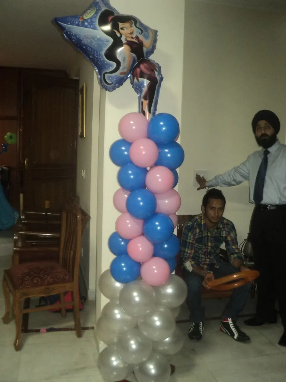 Flower birthday decoration in Jaipur