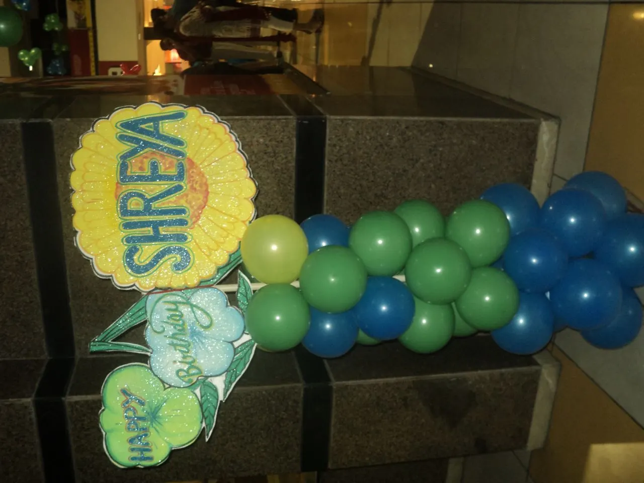 Flower birthday decoration in Jaipur