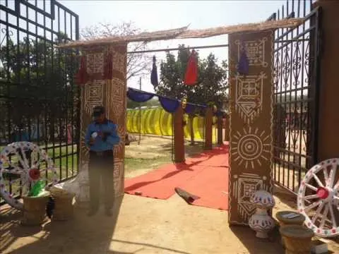 Krishna Theme birthday decoration in Jaipur