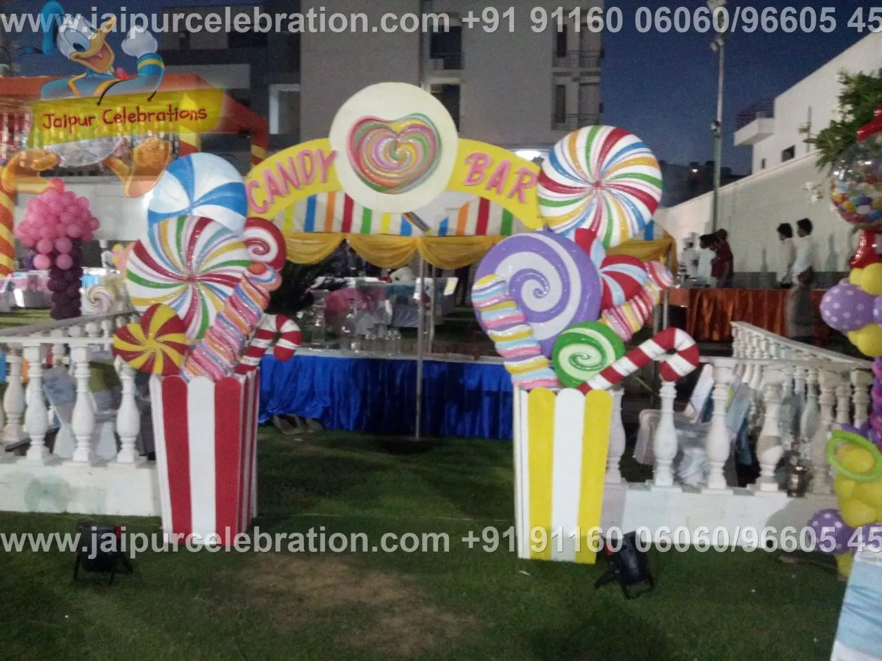 Entrance – birthday decoration in Jaipur