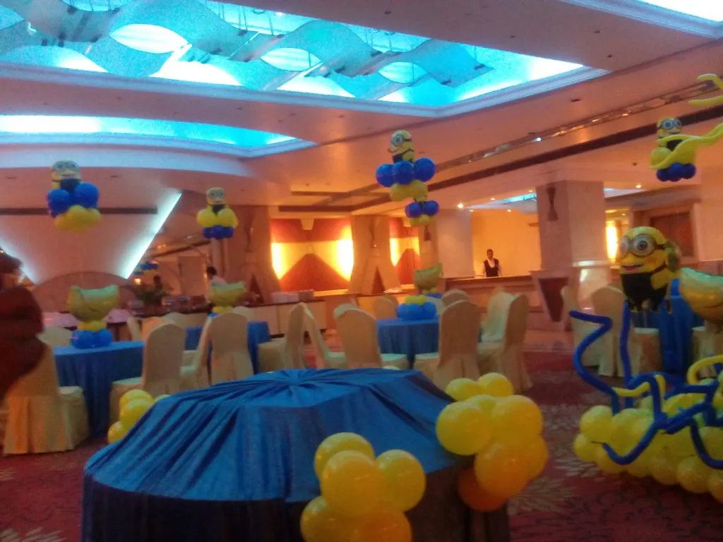Minions birthday decoration in Jaipur
