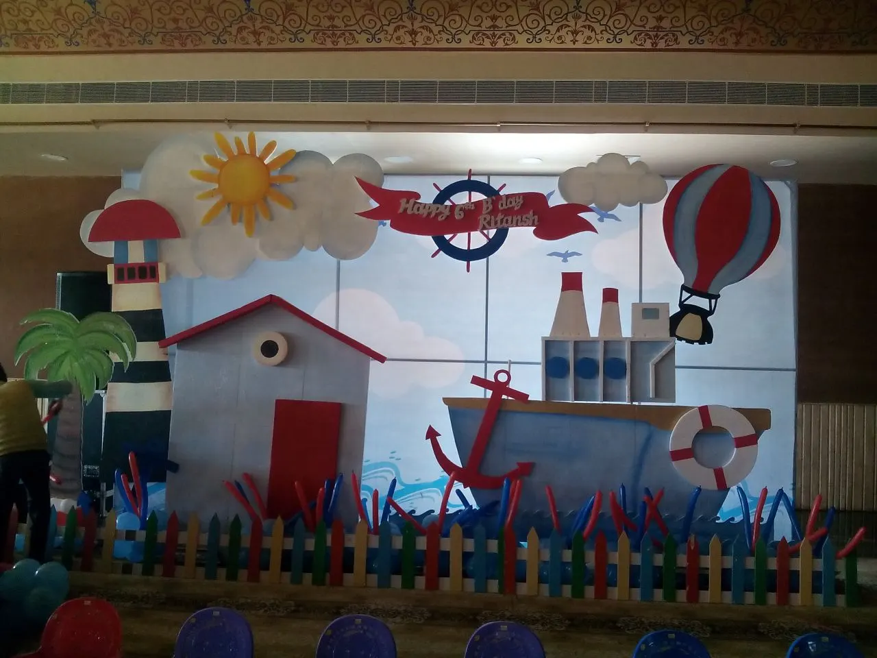 Pirates birthday decoration in Jaipur