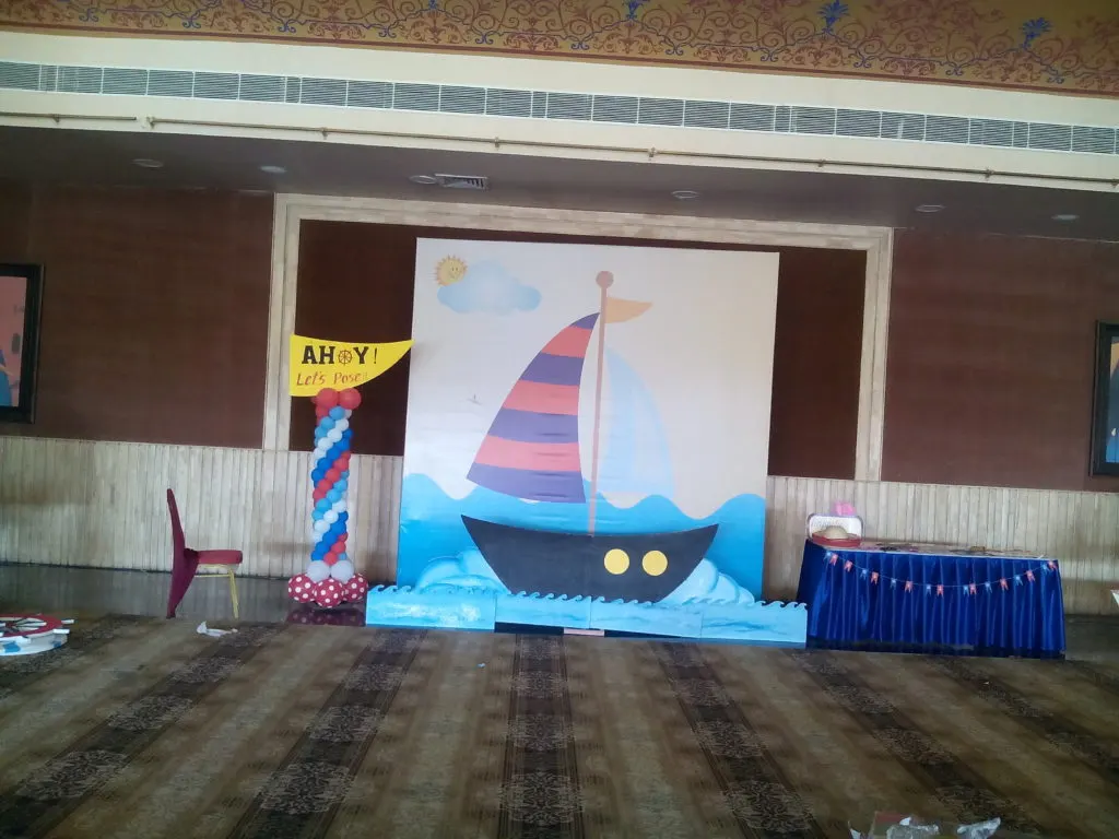 Pirates birthday decoration in Jaipur