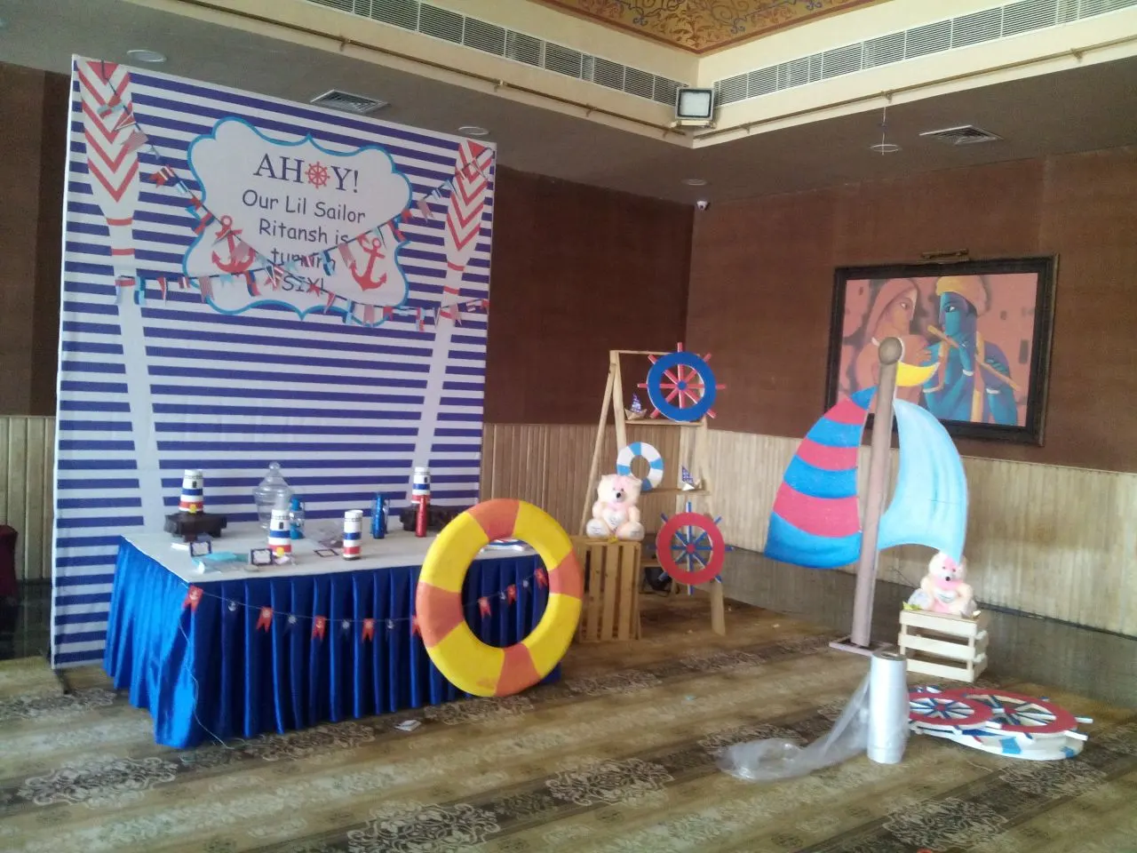 Pirates birthday decoration in Jaipur