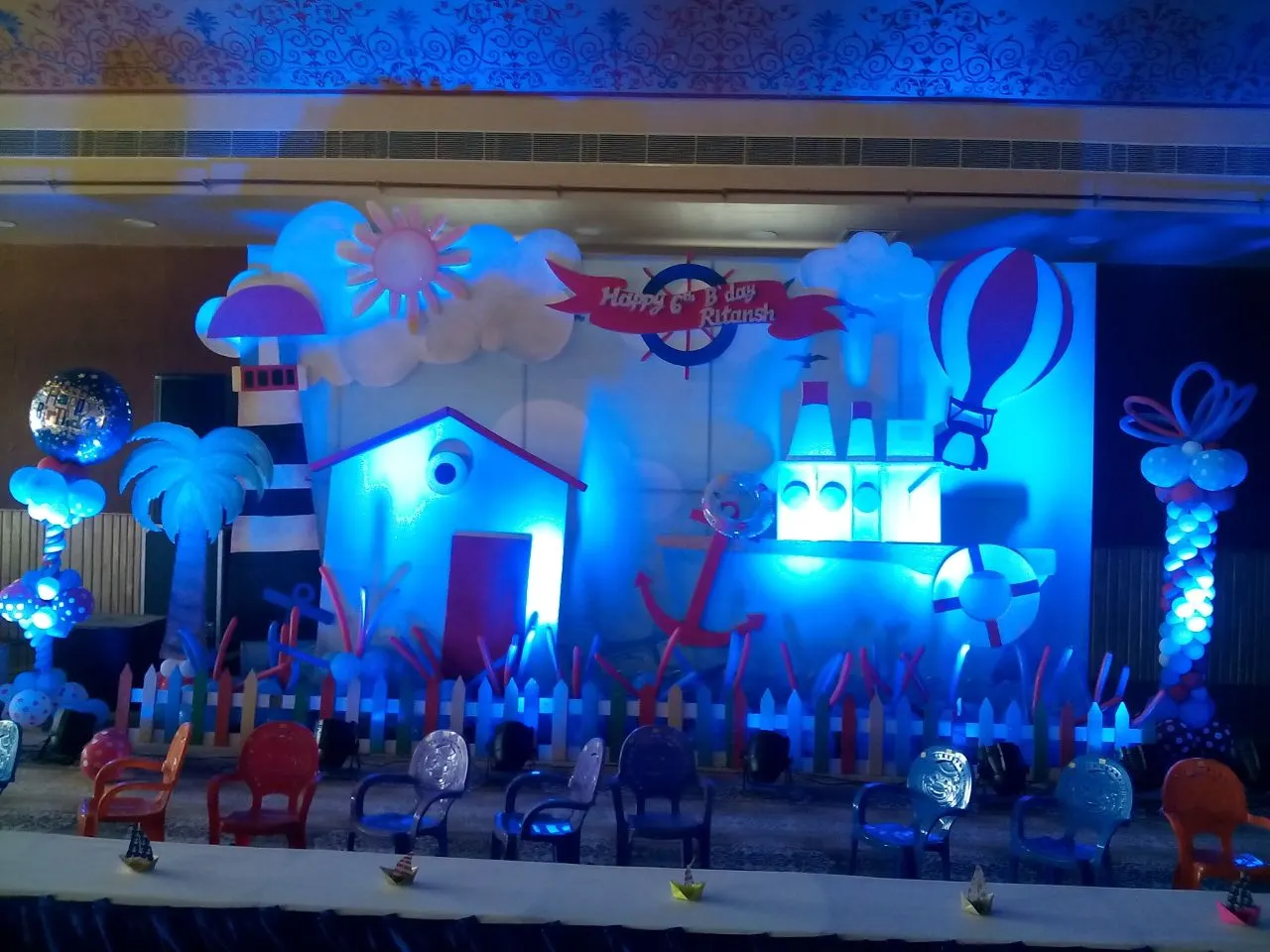 Pirates birthday decoration in Jaipur