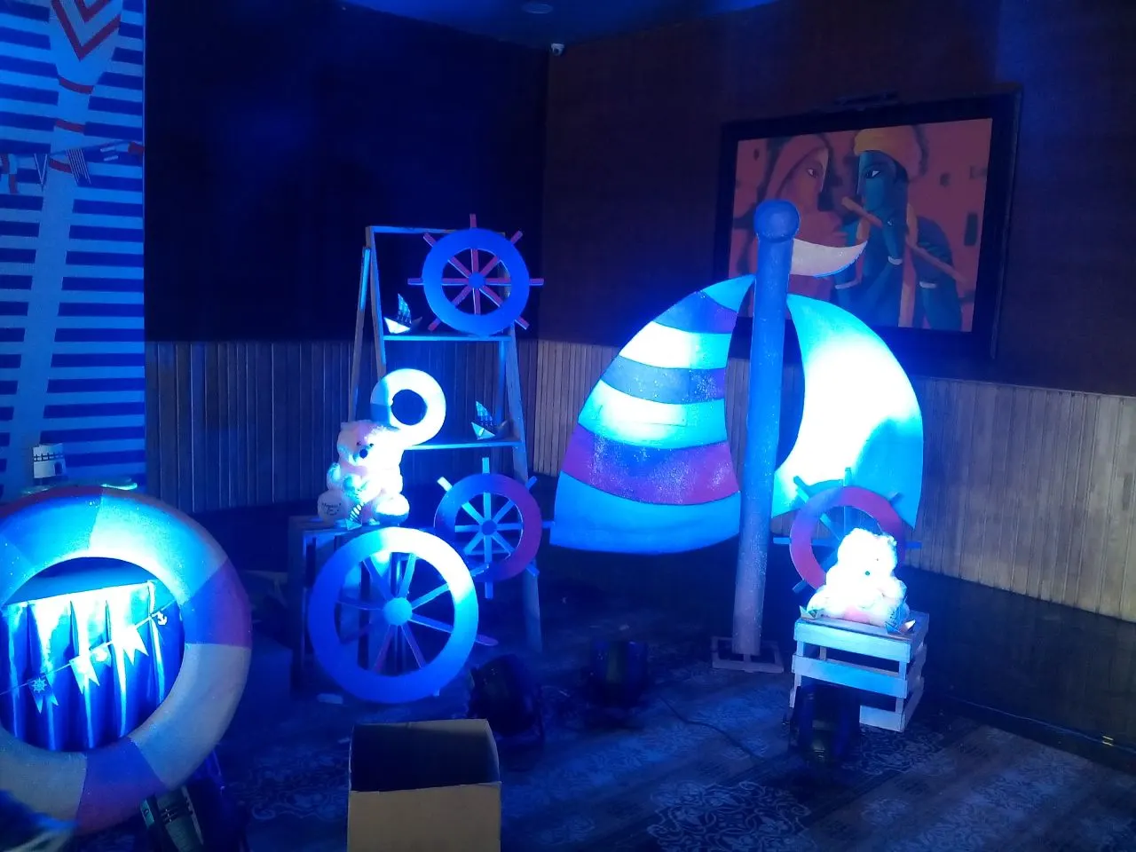 Pirates birthday decoration in Jaipur