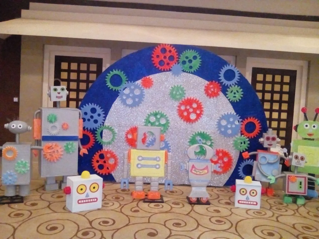 Robot birthday decoration in Jaipur