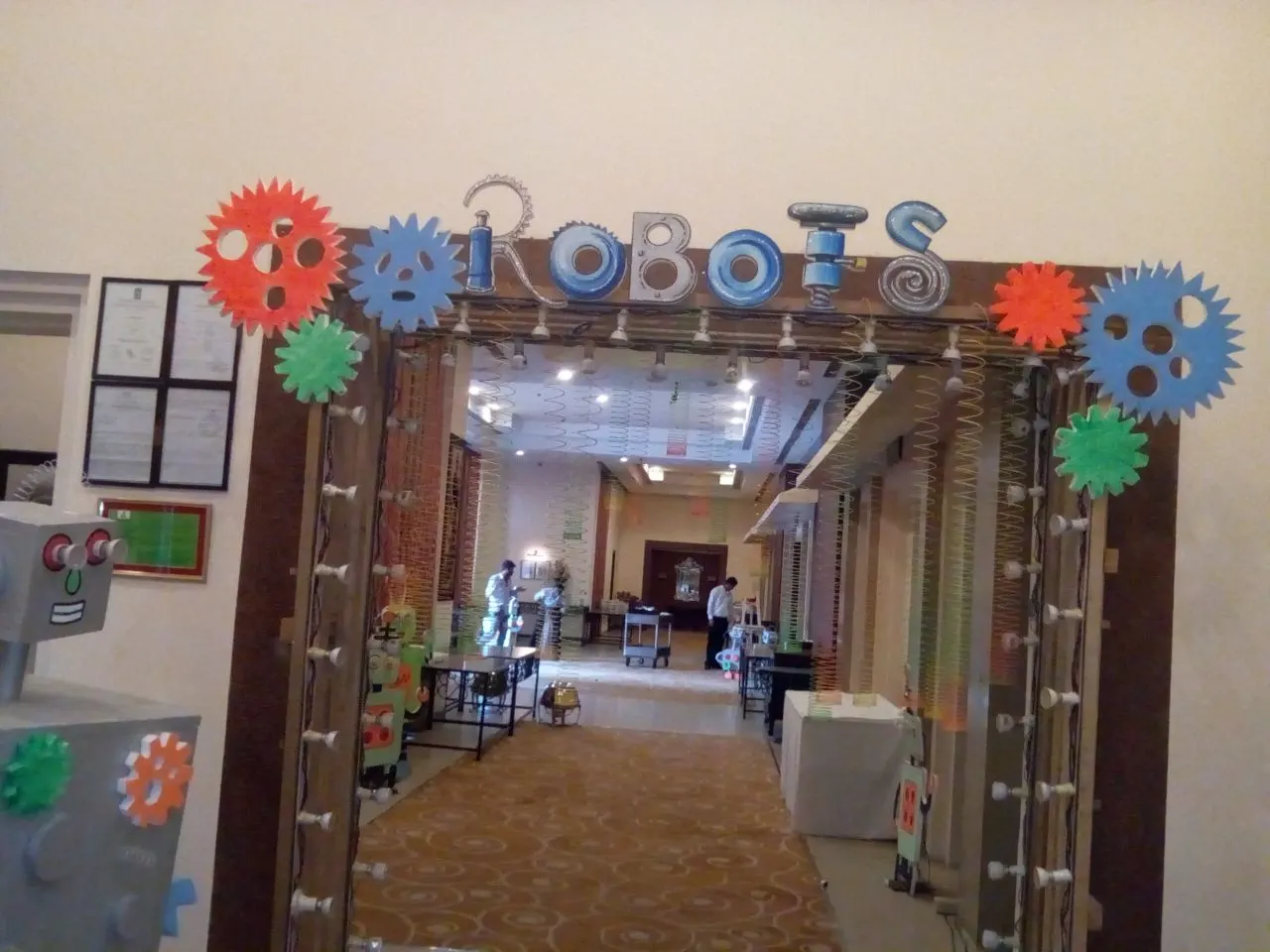 Robot birthday decoration in Jaipur