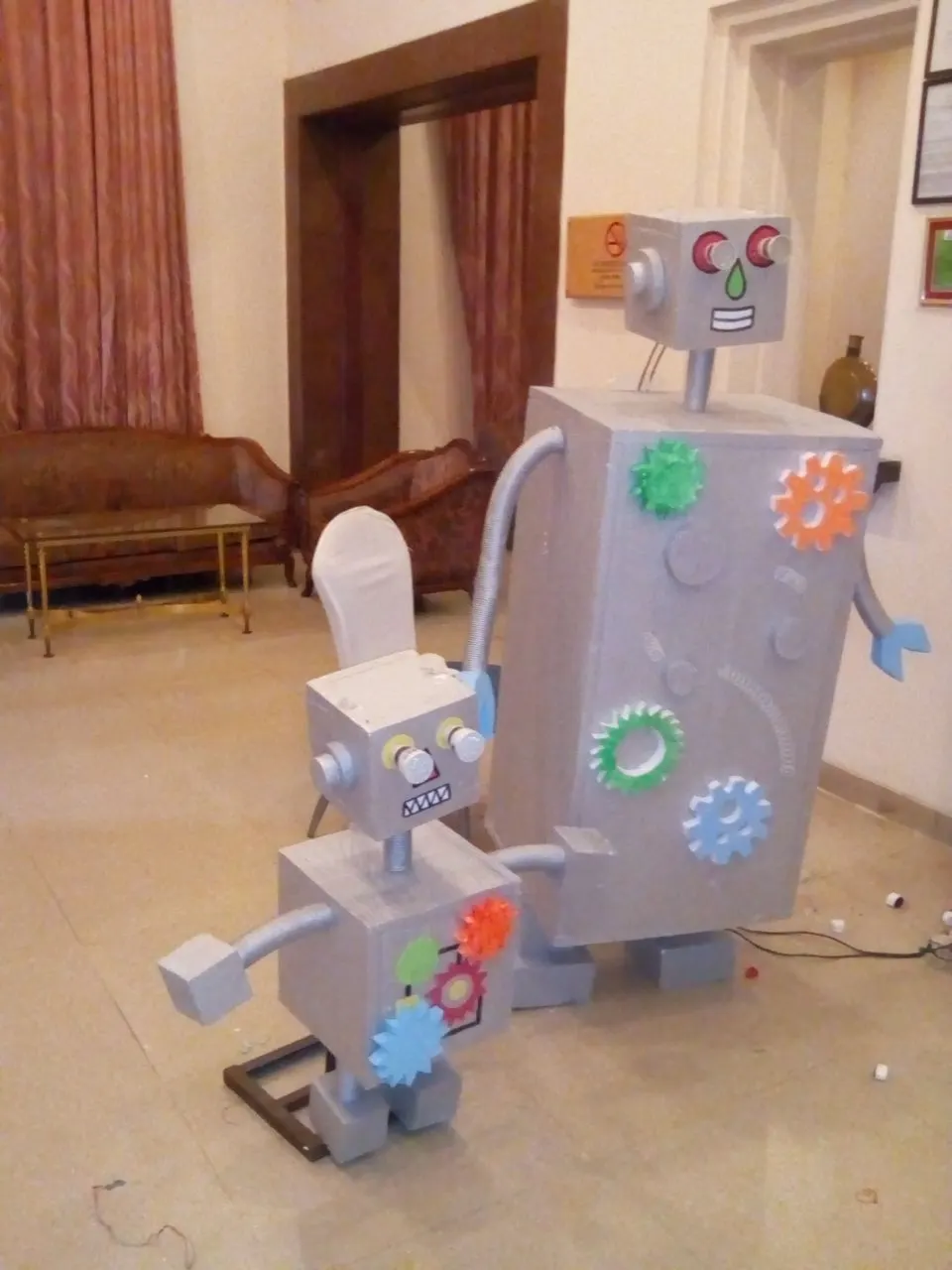 Robot birthday decoration in Jaipur
