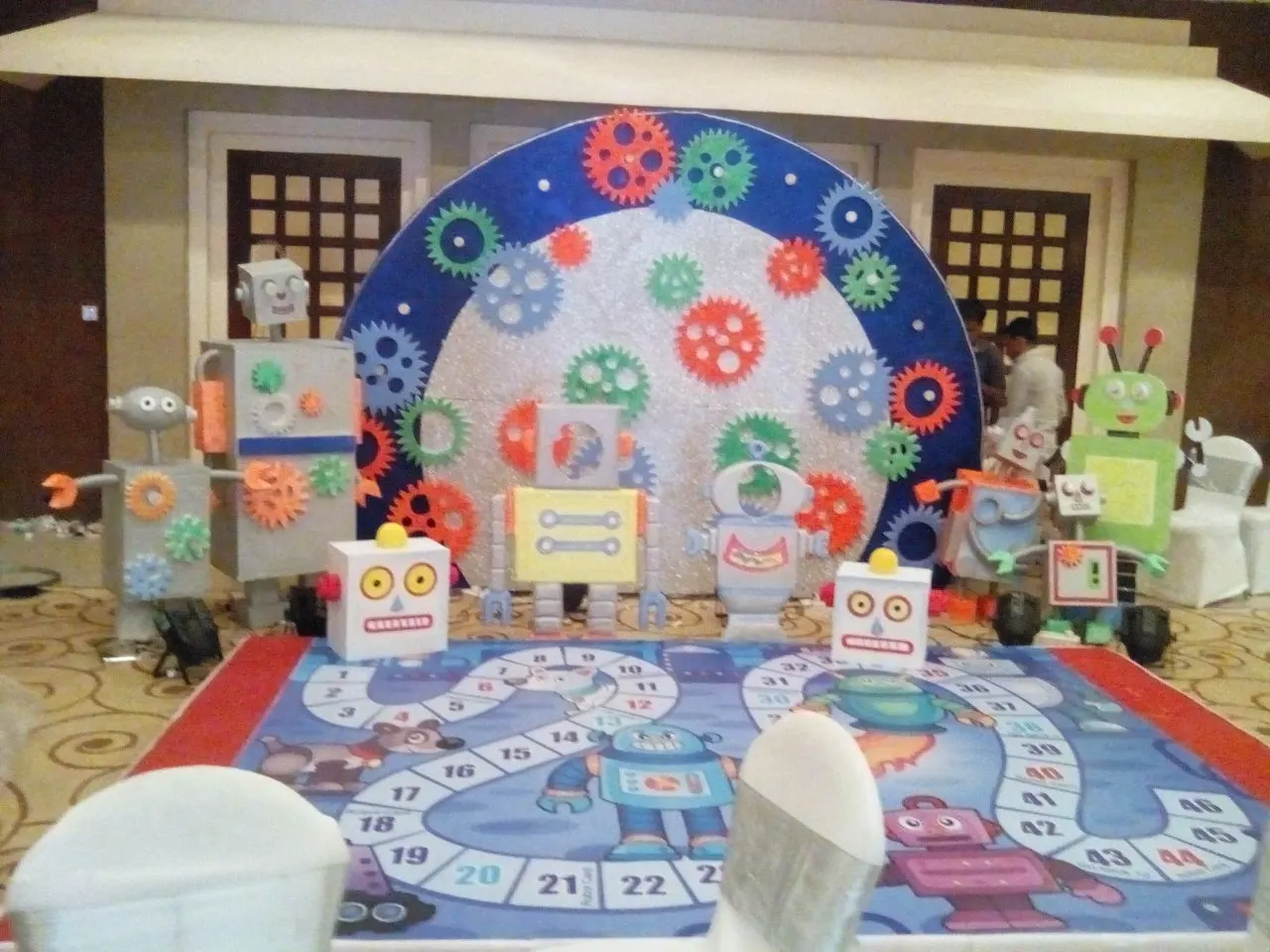 Robot birthday decoration in Jaipur