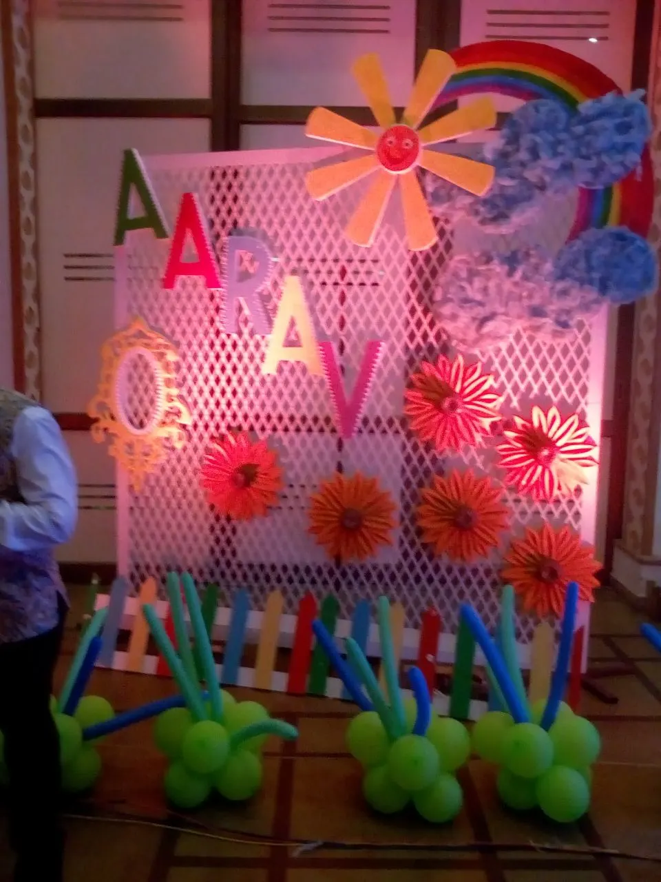 Robot birthday decoration in Jaipur