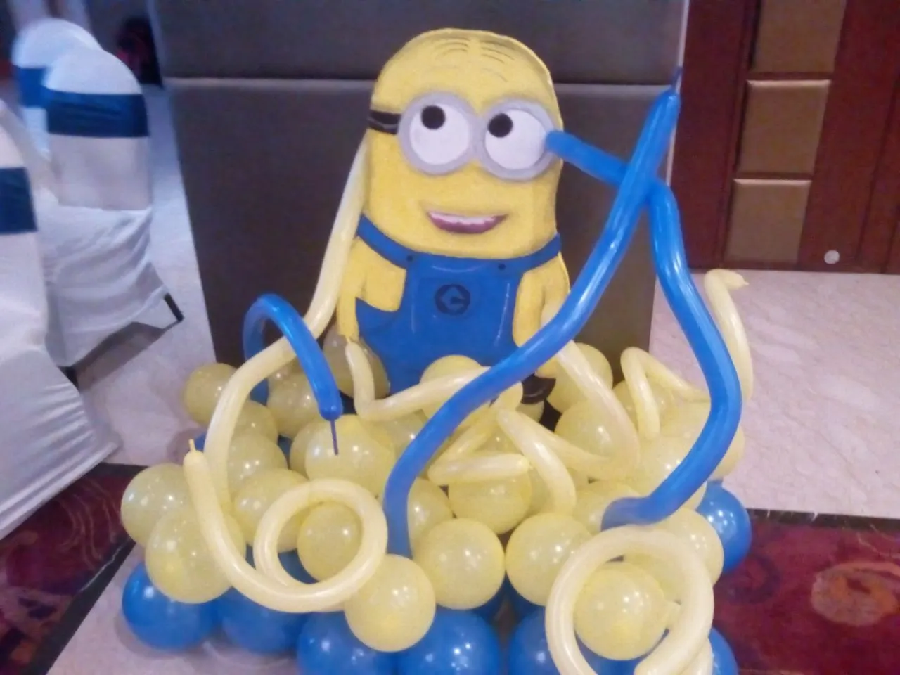 Minions birthday decoration in Jaipur