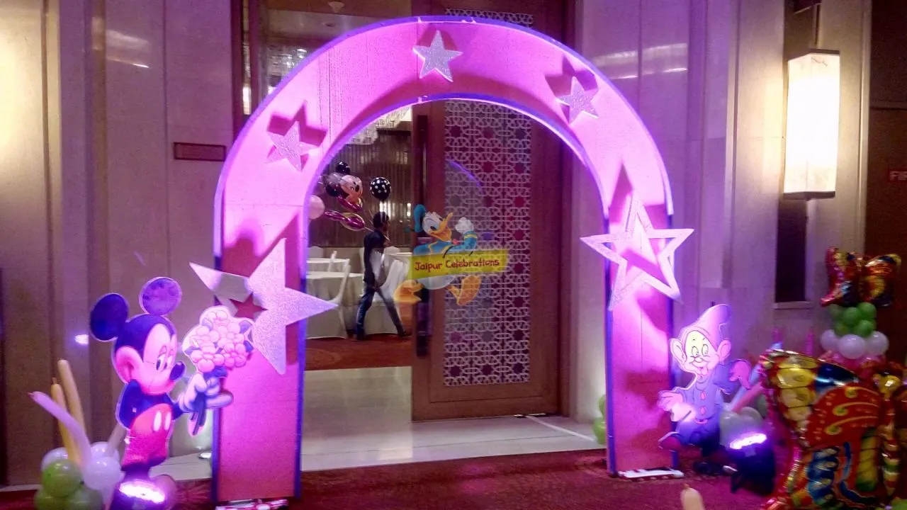 Disney Theme birthday decoration in Jaipur