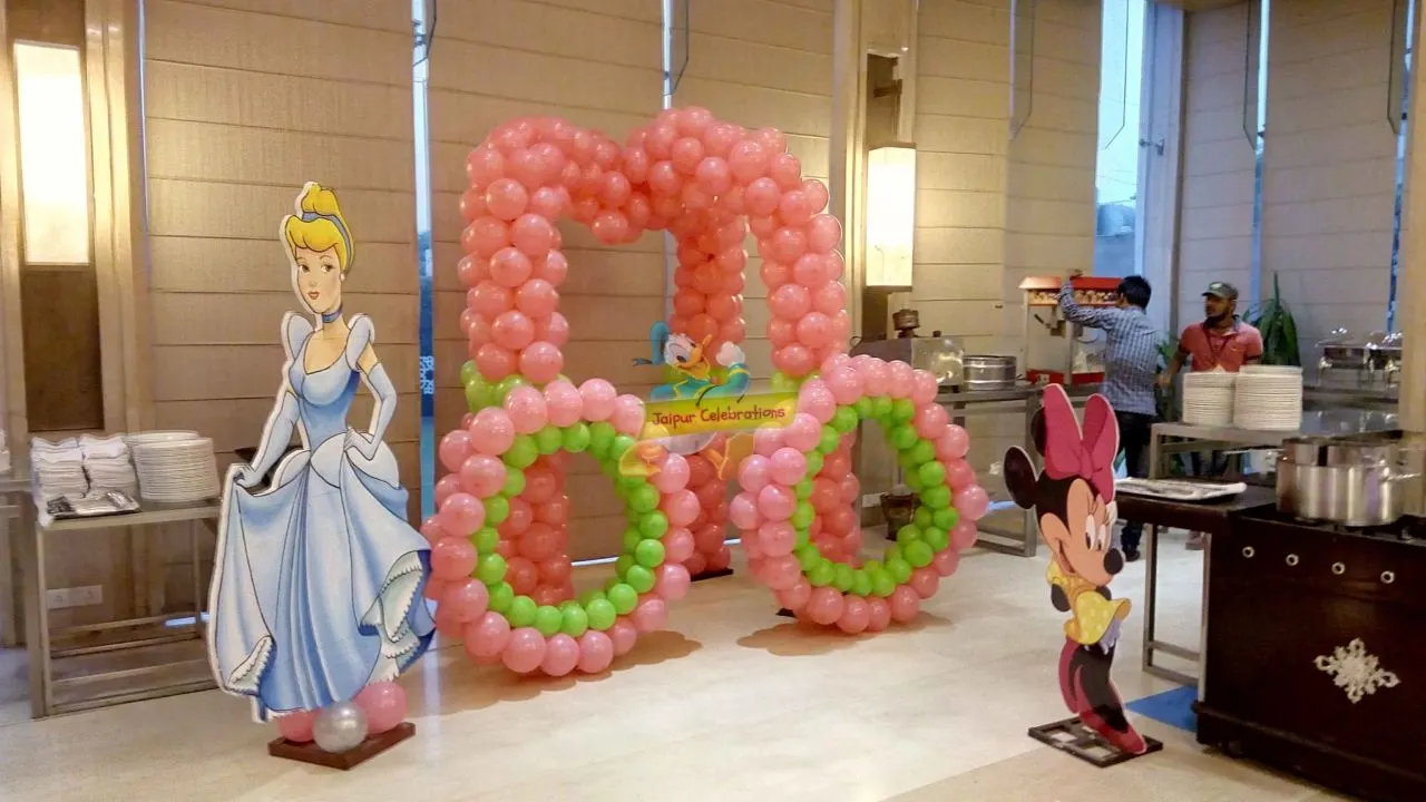 Disney Theme birthday decoration in Jaipur