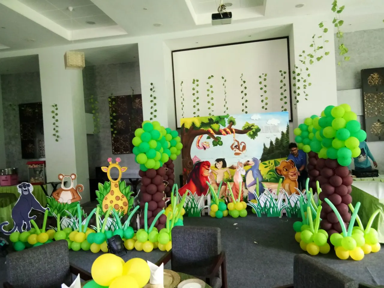 Jungle Book birthday decoration in Jaipur