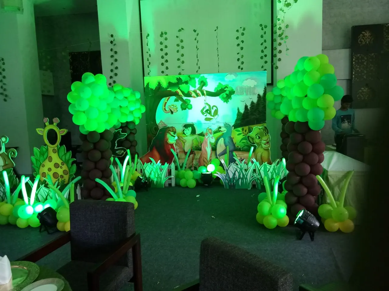 Jungle Book birthday decoration in Jaipur