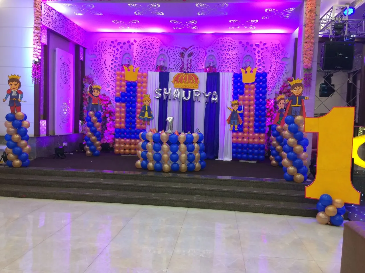 Prince birthday decoration in Jaipur