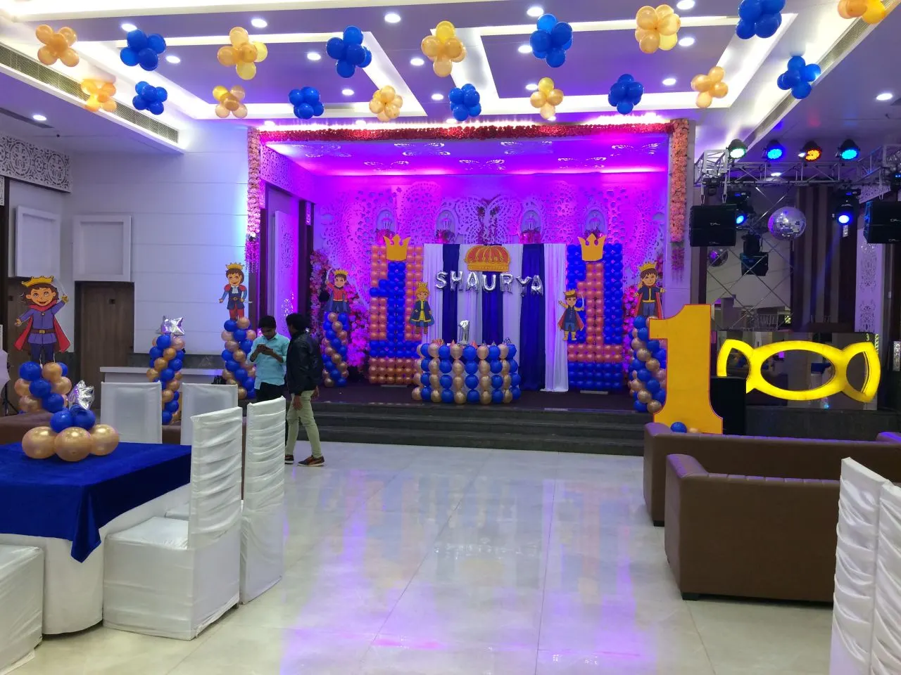 Prince birthday decoration in Jaipur