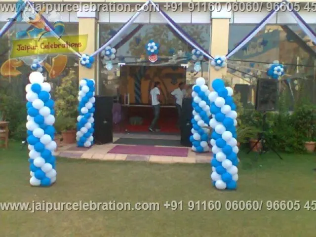 Pillers Column – birthday decoration in Jaipur