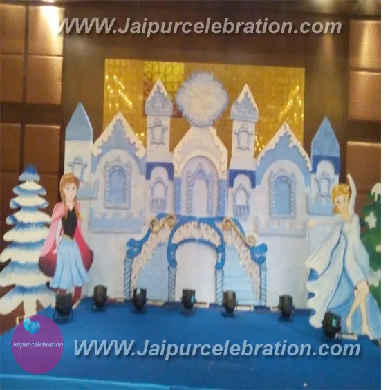 Disney Frozen birthday decoration in Jaipur