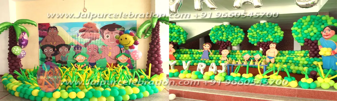 Chota-Bheem Theme Ideas