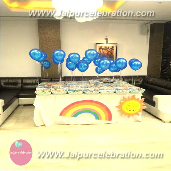 Sunshine birthday decoration in Jaipur