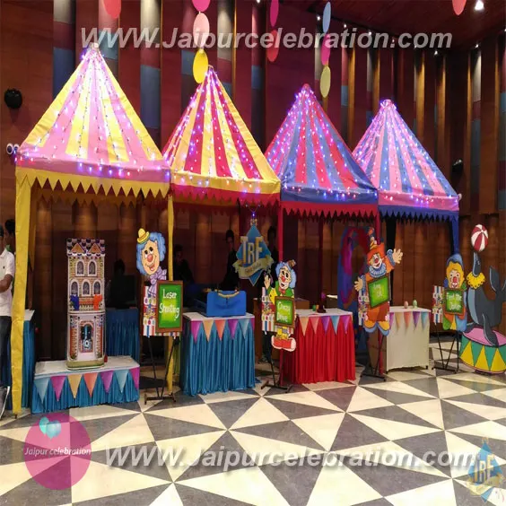 Carnival birthday decoration in Jaipur