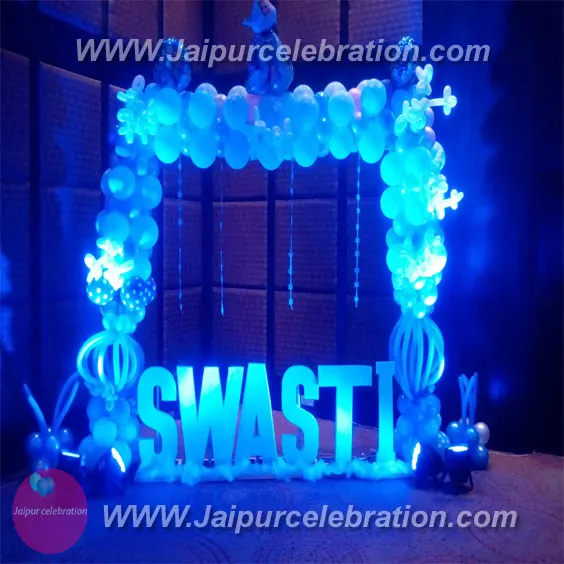 Disney Frozen birthday decoration in Jaipur