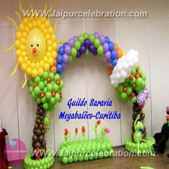 Sunshine birthday decoration in Jaipur