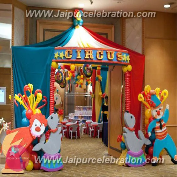 Carnival birthday decoration in Jaipur