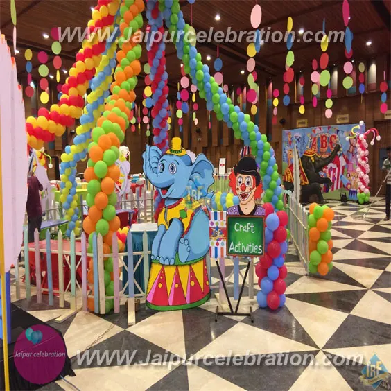 Carnival birthday decoration in Jaipur