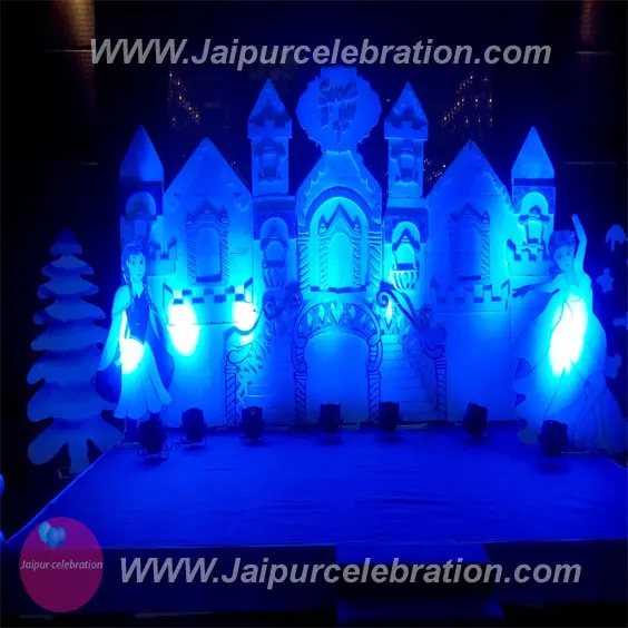 Disney Frozen birthday decoration in Jaipur