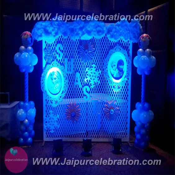 Disney Frozen birthday decoration in Jaipur